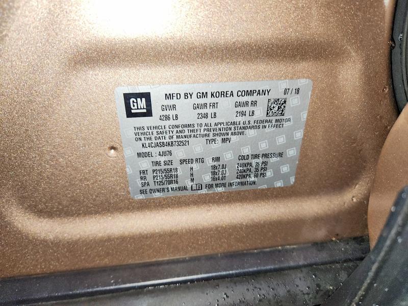 Продажа на аукционе авто 2019 Buick Encore, vin: KL4CJASB4KB732521, номер лота: 62105536
