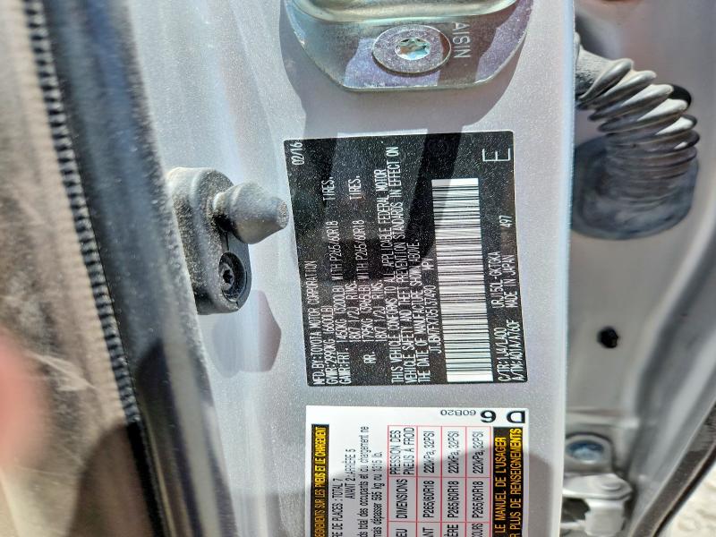 2016 Lexus Gx მანქანა იყიდება აუქციონზე, vin: JTJBM7FX7G5137490, აუქციონის ნომერი: 60326946