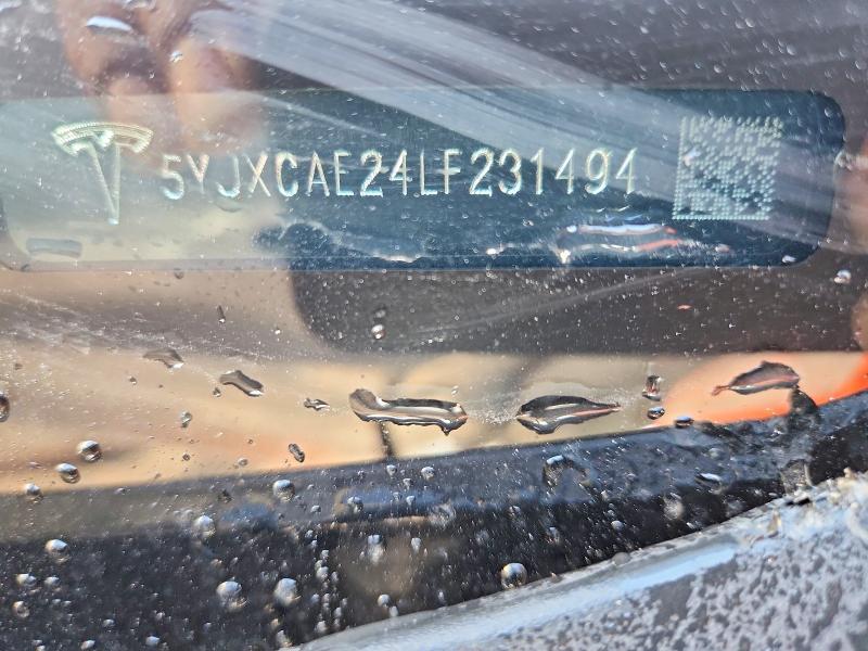 Aukcja sprzedaży 2020 Tesla Model X, vin: 5YJXCAE24LF231494, numer aukcji: 59246846