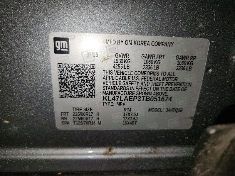 Продаж на аукціоні авто 2026 Buick Envista, vin: KL47LAEP3TB051674, номер лоту: 85990905