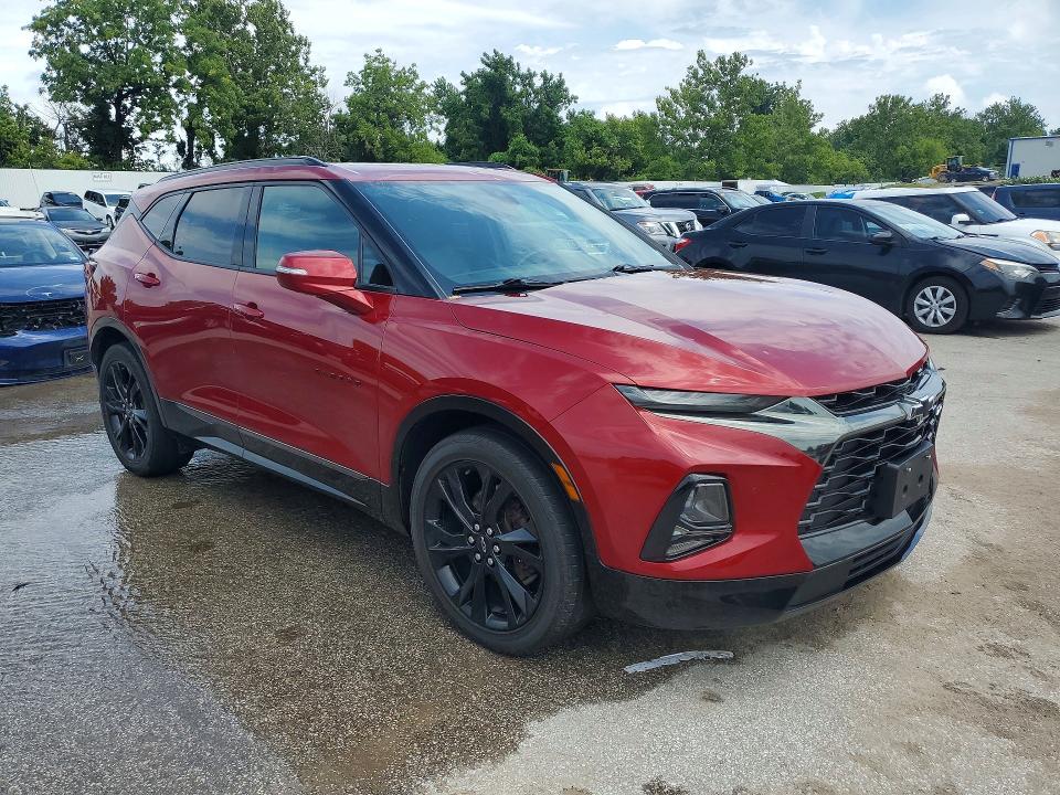63334316 :رقم المزاد ، 3GNKBKRSXMS504807 vin ، 2021 Chevrolet Blazer مزاد بيع