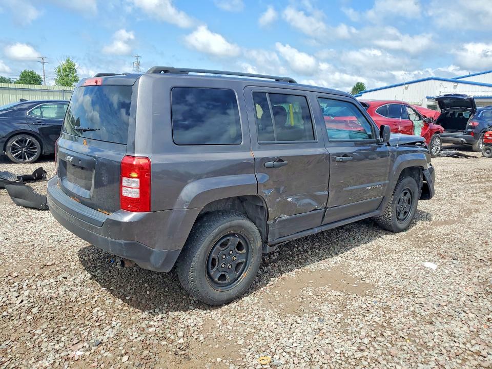 62906936 :رقم المزاد ، 1C4NJRBB3HD190421 vin ، 2017 Jeep Patriot مزاد بيع