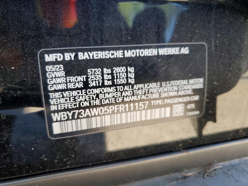 Aukcja sprzedaży 2023 Bmw I4, vin: WBY73AW05PFR11157, numer aukcji: 63612296