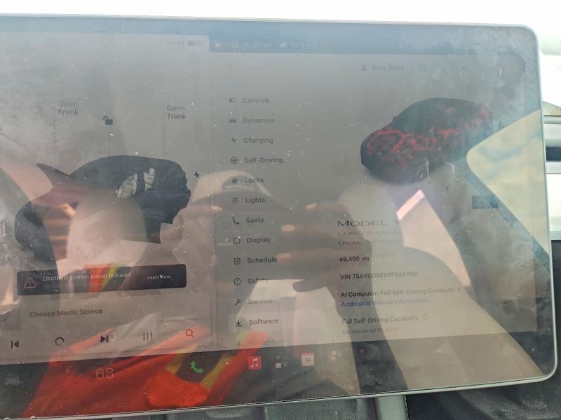 Aukcja sprzedaży 2023 Tesla Model Y, vin: 7SAYGDEE8PF849799, numer aukcji: 61166856