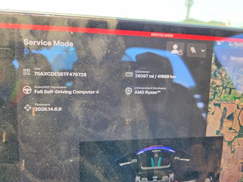 Aukcja sprzedaży 2026 Tesla Model X, vin: 7SAXCDE56TF479728, numer aukcji: 61531176