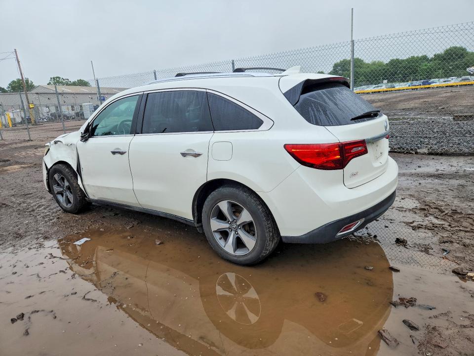 2015 Acura Mdx მანქანა იყიდება აუქციონზე, vin: 5FRYD4H25FB002744, აუქციონის ნომერი: 59344916