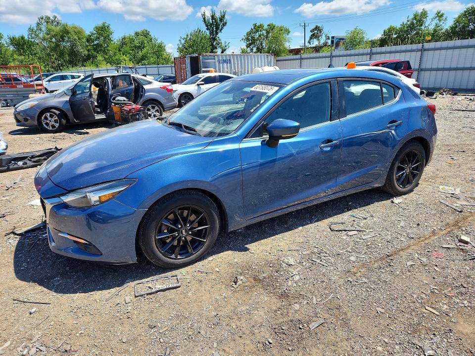 63198076 :رقم المزاد ، 3MZBN1M33JM166481 vin ، 2018 Mazda 3 مزاد بيع