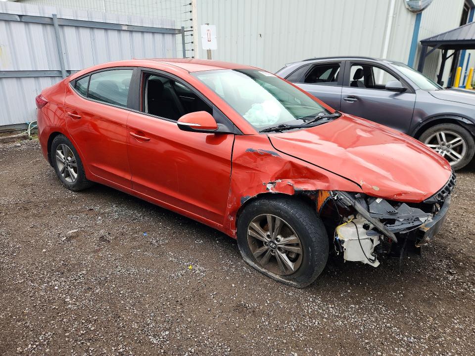 2017 Hyundai Elantra Gl 4dr მანქანა იყიდება აუქციონზე, vin: KMHD84LF8HU150732, აუქციონის ნომერი: 61891806