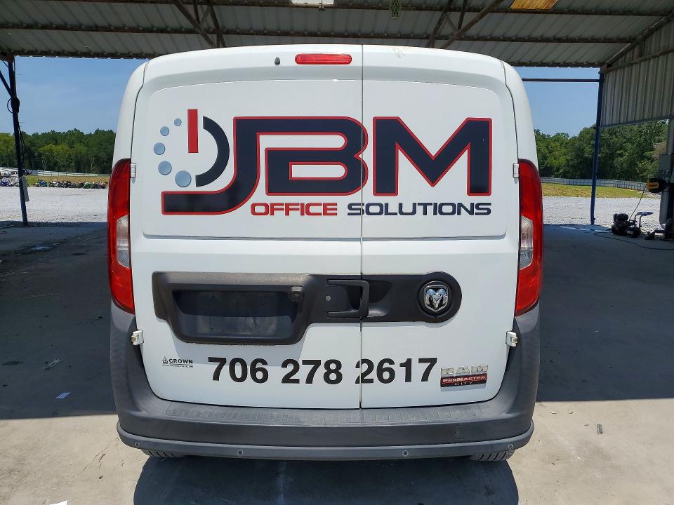 62921366 :رقم المزاد ، ZFBHRFAB6K6M51982 vin ، 2019 Ram Promaster City مزاد بيع