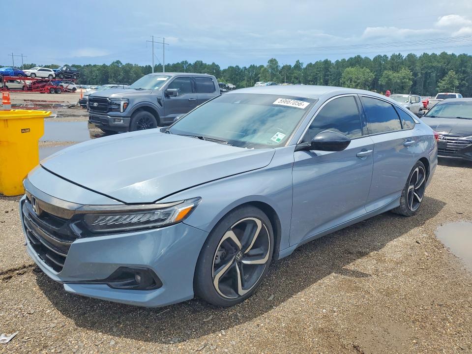 Продаж на аукціоні авто 2022 Honda Accord, vin: 1HGCV1F37NA034560, номер лоту: 59667056