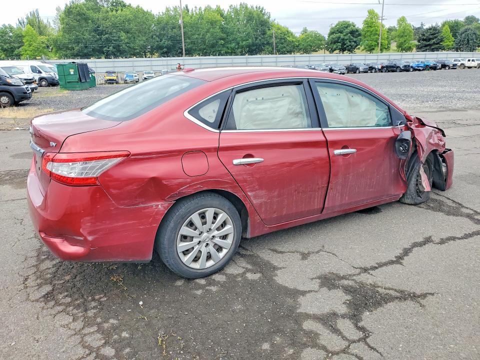 Продажа на аукционе авто 2015 Nissan Sentra, vin: 3N1AB7AP8FL657565, номер лота: 60998966