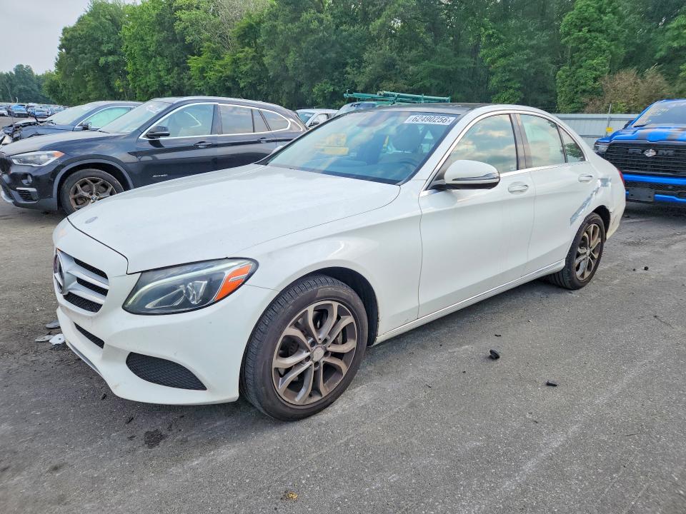 62490256 :رقم المزاد ، 55SWF4KB5GU115055 vin ، 2016 Mercedes-benz C مزاد بيع