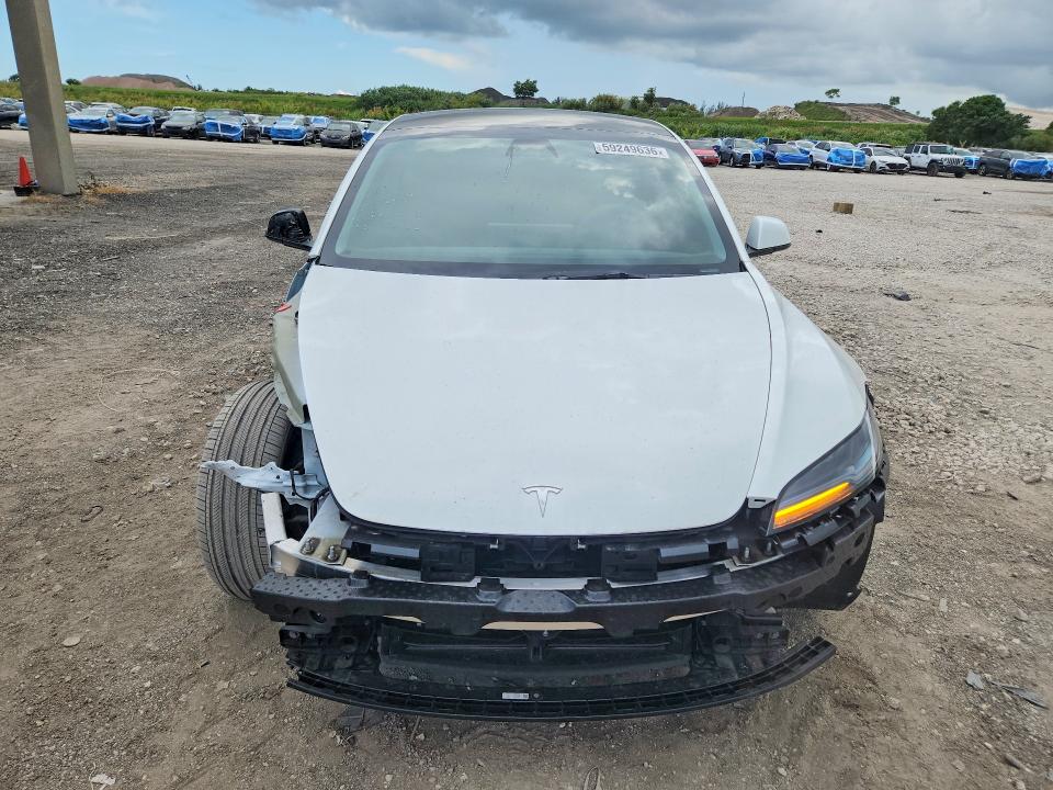 2025 Tesla Model 3 მანქანა იყიდება აუქციონზე, vin: 5YJ3E1EA2SF935515, აუქციონის ნომერი: 59249636