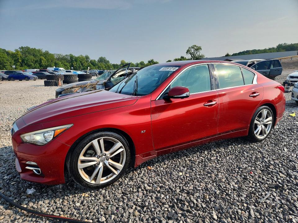 Продаж на аукціоні авто 2014 Infiniti Q50, vin: JN1BV7AP5EM684433, номер лоту: 63361016