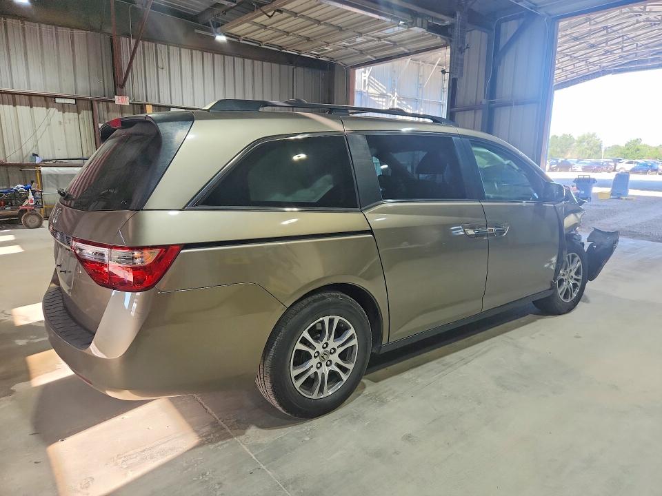 60938076 :رقم المزاد ، 5FNRL5H47CB099571 vin ، 2012 Honda Odyssey مزاد بيع
