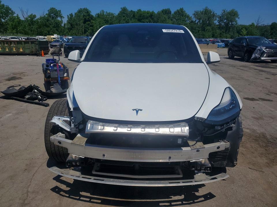 59547416 :رقم المزاد ، 5YJYGDEE7MF076039 vin ، 2021 Tesla Model Y مزاد بيع