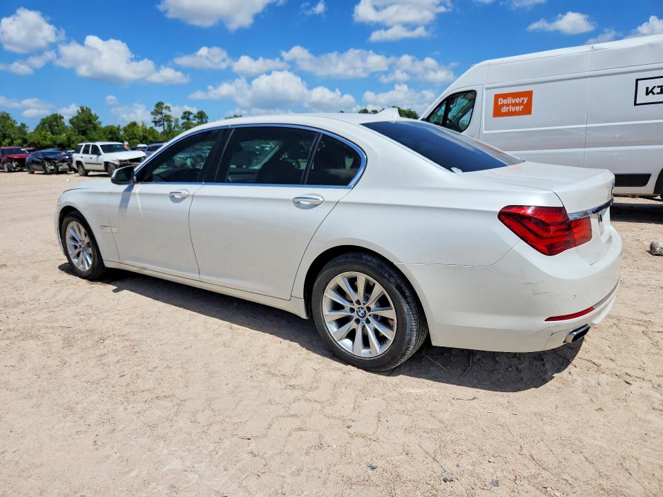 2014 Bmw 740 მანქანა იყიდება აუქციონზე, vin: WBAYE4C5XED138421, აუქციონის ნომერი: 60435026