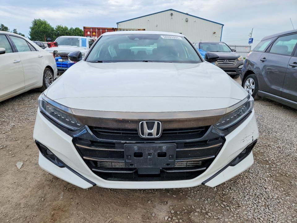 58405906 :رقم المزاد ، 1HGCV1F37MA803301 vin ، 2021 Honda Accord مزاد بيع