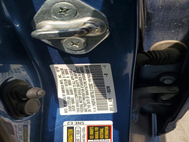 Продаж на аукціоні авто 2009 Honda Civic, vin: 1HGFA16879L012282, номер лоту: 62951136