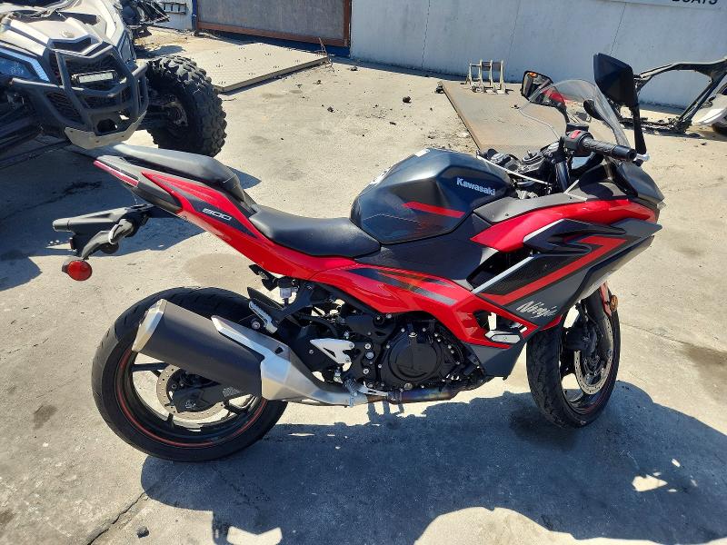61351146 :رقم المزاد ، ML5EXGJ13RDA12910 vin ، 2024 Kawasaki Ex500 مزاد بيع