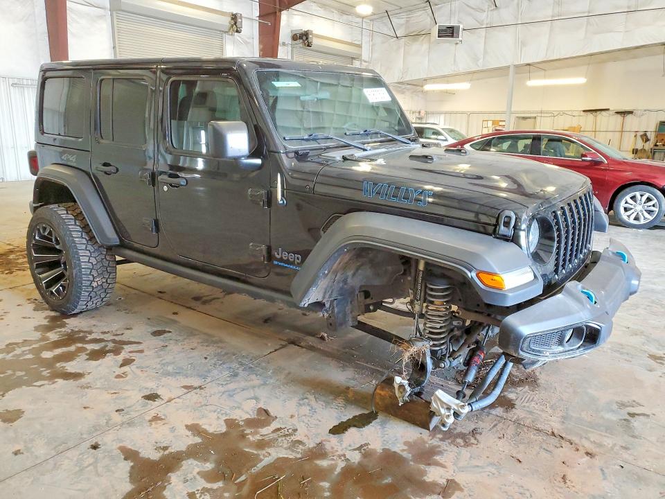 61807536 :رقم المزاد ، 1C4JJXN66PW612945 vin ، 2023 Jeep Wrangler مزاد بيع
