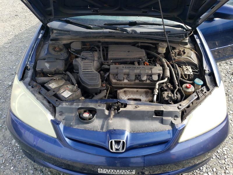 60755656 :رقم المزاد ، 2HGES16604H936950 vin ، 2004 Honda Civic مزاد بيع