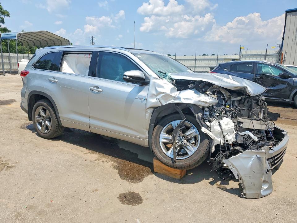 Продаж на аукціоні авто 2019 Toyota Highlander Hybrid, vin: 5TDDGRFH6KS053767, номер лоту: 61684236