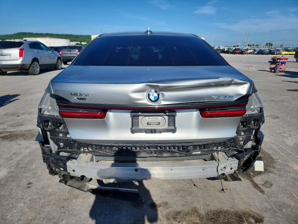 2020 Bmw 750 მანქანა იყიდება აუქციონზე, vin: WBA7U2C08LGJ59870, აუქციონის ნომერი: 58367376
