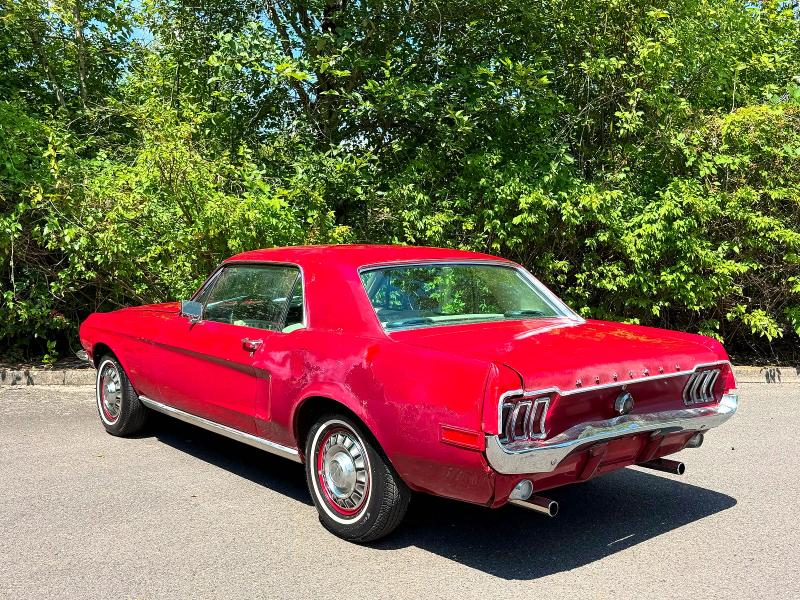 1968 Ford Mustang 2d მანქანა იყიდება აუქციონზე, vin: 8R01C104290, აუქციონის ნომერი: 61622916