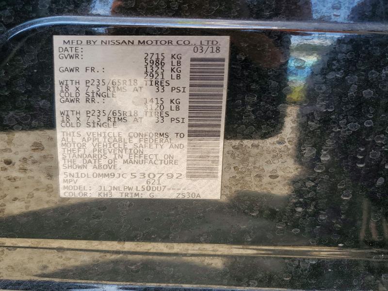 Продаж на аукціоні авто 2018 Infiniti Qx60, vin: 5N1DL0MM9JC530792, номер лоту: 62826196