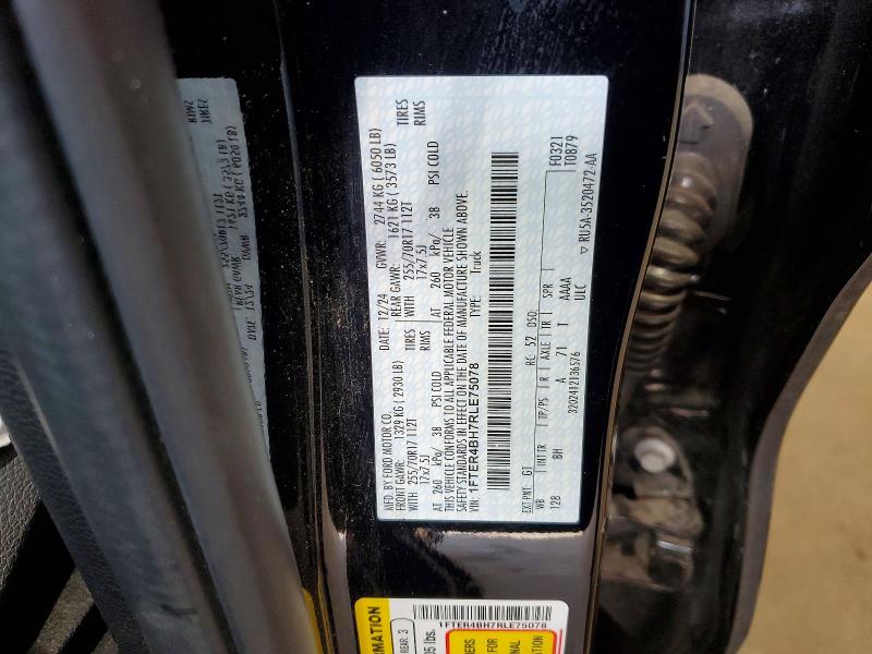 61995256 :رقم المزاد ، 1FTER4BH7RLE75078 vin ، 2024 Ford Ranger مزاد بيع