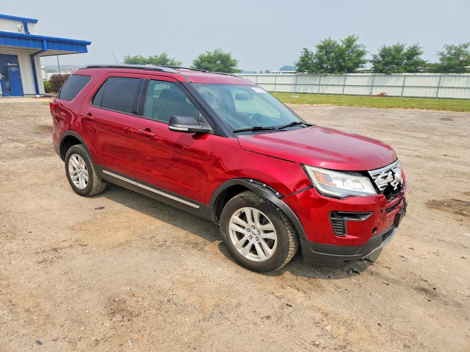 61009046 :رقم المزاد ، 1FM5K8D86JGC67095 vin ، 2018 Ford Explorer مزاد بيع