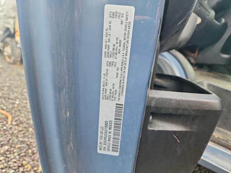 Aukcja sprzedaży 2020 Ram Promaster 3500, vin: 3C6URVJGXLE136820, numer aukcji: 59809656