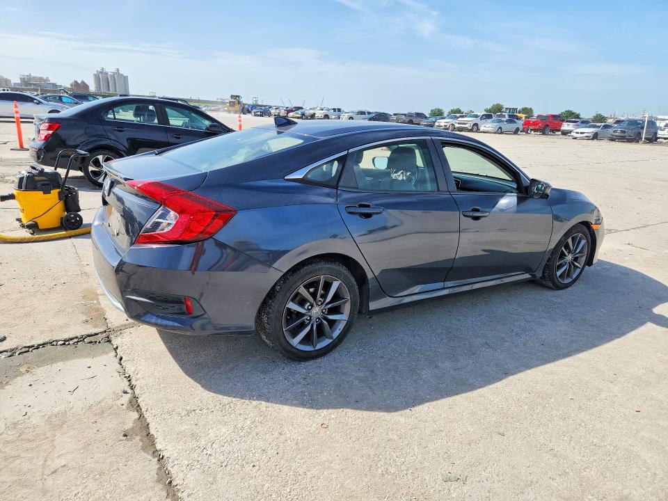 61181666 :رقم المزاد ، JHMFC1F36KX014082 vin ، 2019 Honda Civic مزاد بيع