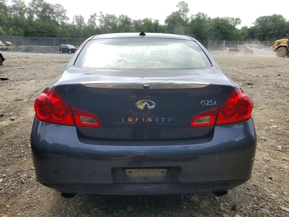 2011 Infiniti G25 Sedan მანქანა იყიდება აუქციონზე, vin: JN1DV6AR7BM651160, აუქციონის ნომერი: 60051196