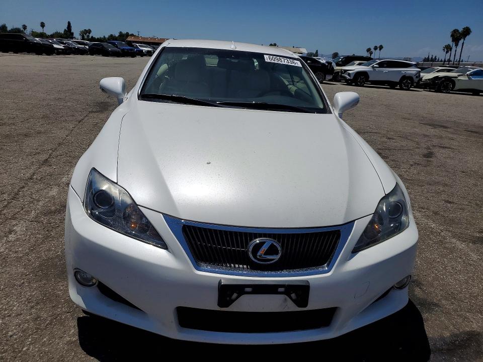 60987336 :رقم المزاد ، JTHFF2C22A2514065 vin ، 2010 Lexus Is مزاد بيع
