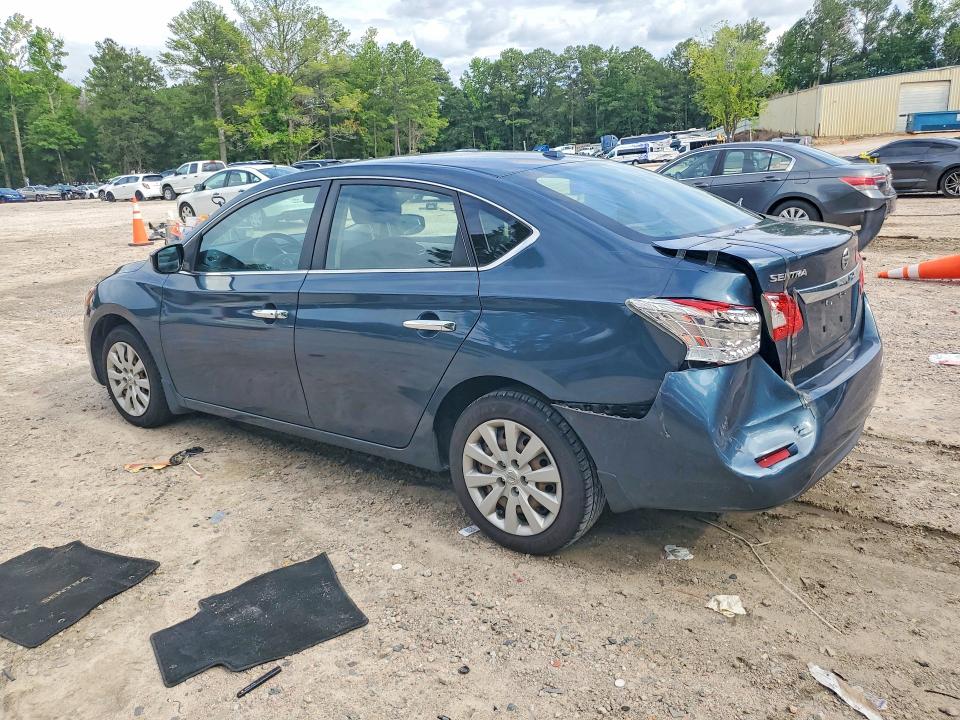 2015 Nissan Sentra მანქანა იყიდება აუქციონზე, vin: 3N1AB7AP0FL677373, აუქციონის ნომერი: 60550946
