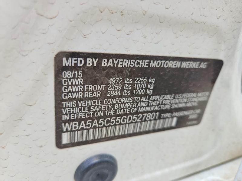 Продаж на аукціоні авто 2016 Bmw 528, vin: WBA5A5C55GD527801, номер лоту: 61518176