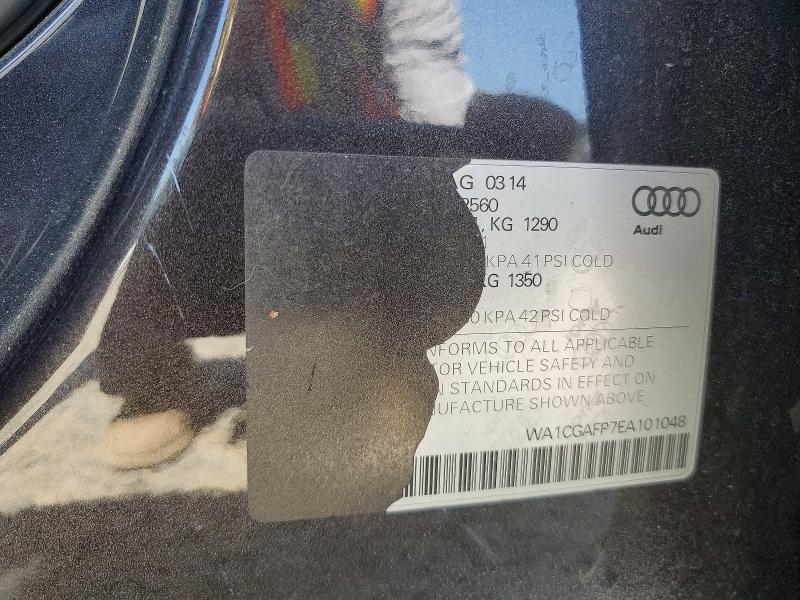 Продаж на аукціоні авто 2014 Audi Sq5, vin: WA1CGAFP7EA101048, номер лоту: 60871756