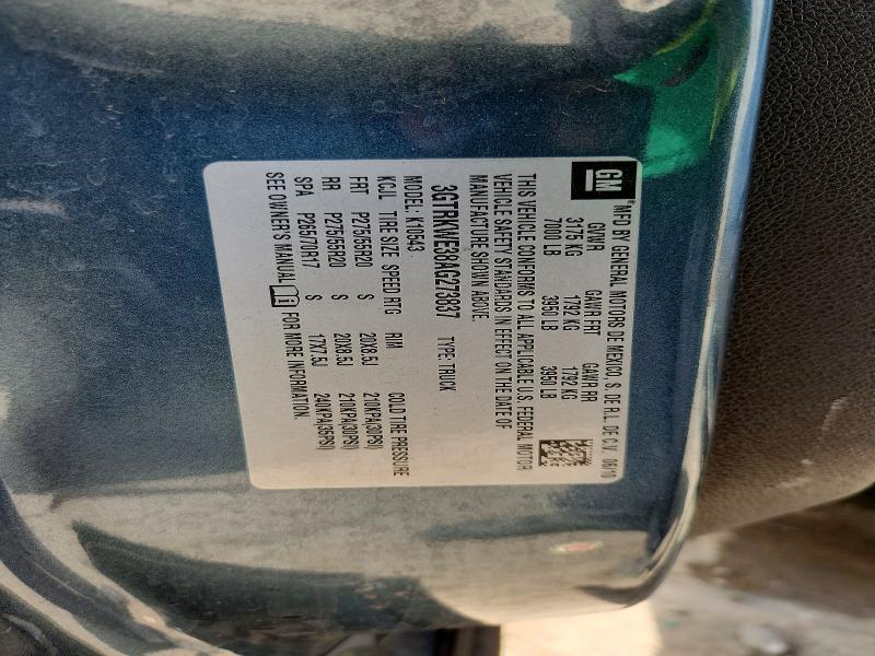 Продажа на аукционе авто 2010 Gmc Sierra, vin: 3GTRKWE38AG273837, номер лота: 61741756