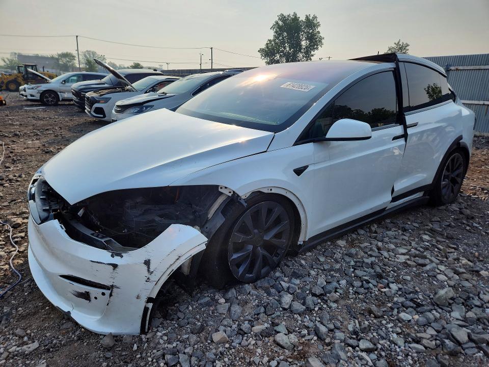 Aukcja sprzedaży 2022 Tesla Model X, vin: 7SAXCBE67NF338344, numer aukcji: 61428926