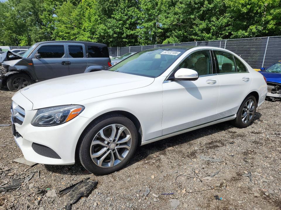 62122106 :رقم المزاد ، 55SWF4KB1FU084756 vin ، 2015 Mercedes-benz C مزاد بيع