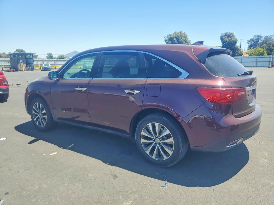 2016 Acura Mdx მანქანა იყიდება აუქციონზე, vin: 5FRYD4H43GB054263, აუქციონის ნომერი: 61166666