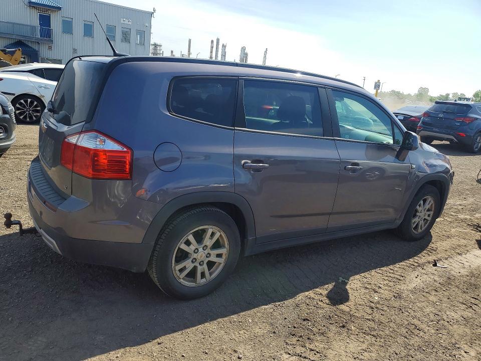 61431986 :رقم المزاد ، KL77P2EM9CK565791 vin ، 2012 Chevrolet Orlando مزاد بيع