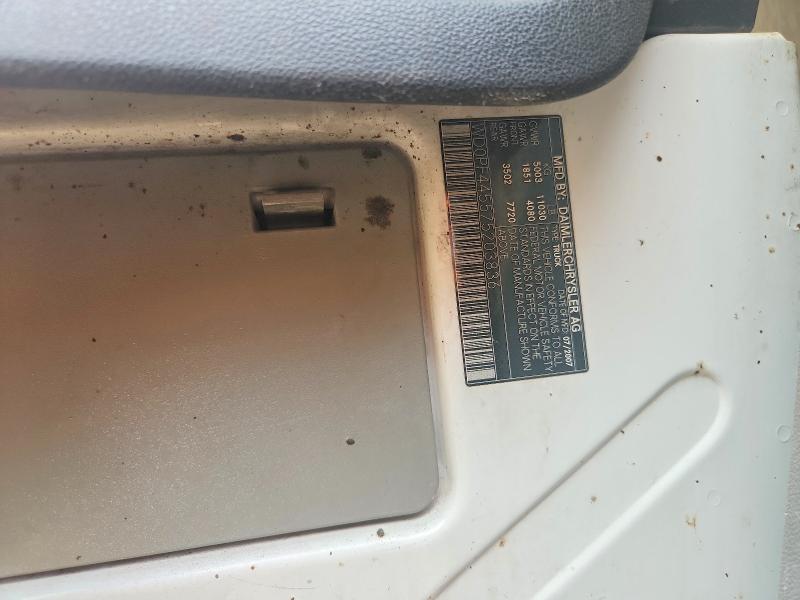 61388316 :رقم المزاد ، WD0PF445575203836 vin ، 2007 Dodge Sprinter مزاد بيع