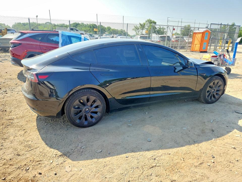 59344656 :رقم المزاد ، 5YJ3E1EB2NF230453 vin ، 2022 Tesla Model 3 مزاد بيع