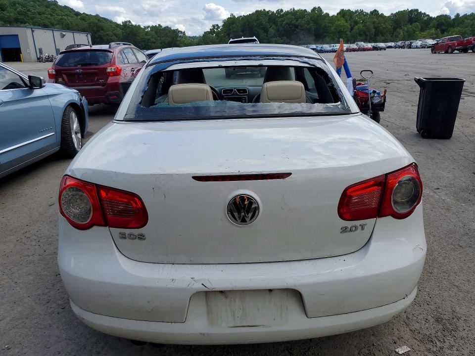 2009 Volkswagen Eos მანქანა იყიდება აუქციონზე, vin: WVWBA71F59V022674, აუქციონის ნომერი: 61983256