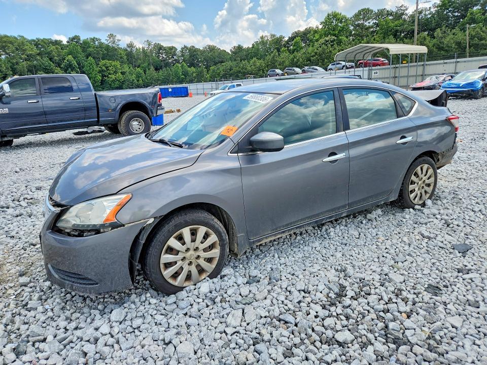 2015 Nissan Sentra მანქანა იყიდება აუქციონზე, vin: 3N1AB7AP1FL686910, აუქციონის ნომერი: 59880306