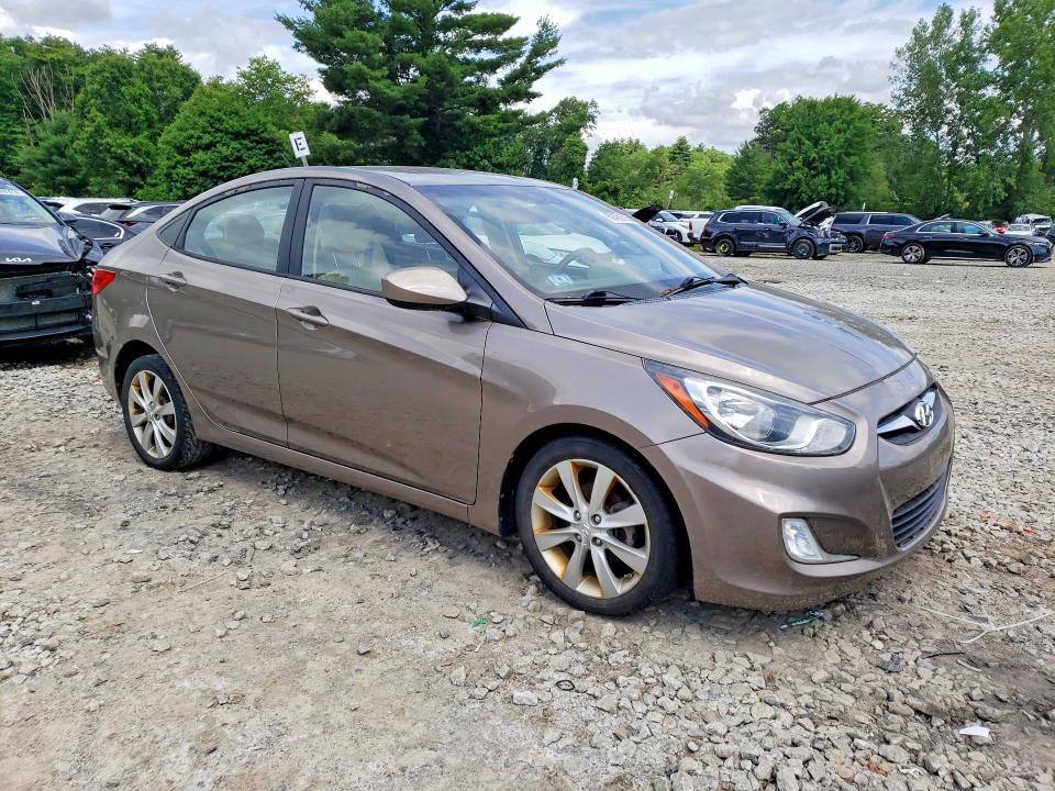 Продажа на аукционе авто 2013 Hyundai Accent, vin: KMHCU4AE5DU463569, номер лота: 60462096