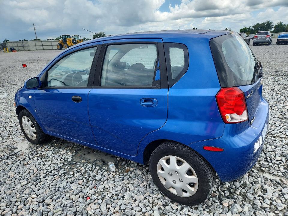 2008 Chevrolet Aveo მანქანა იყიდება აუქციონზე, vin: KL1TD66608B191961, აუქციონის ნომერი: 62776546